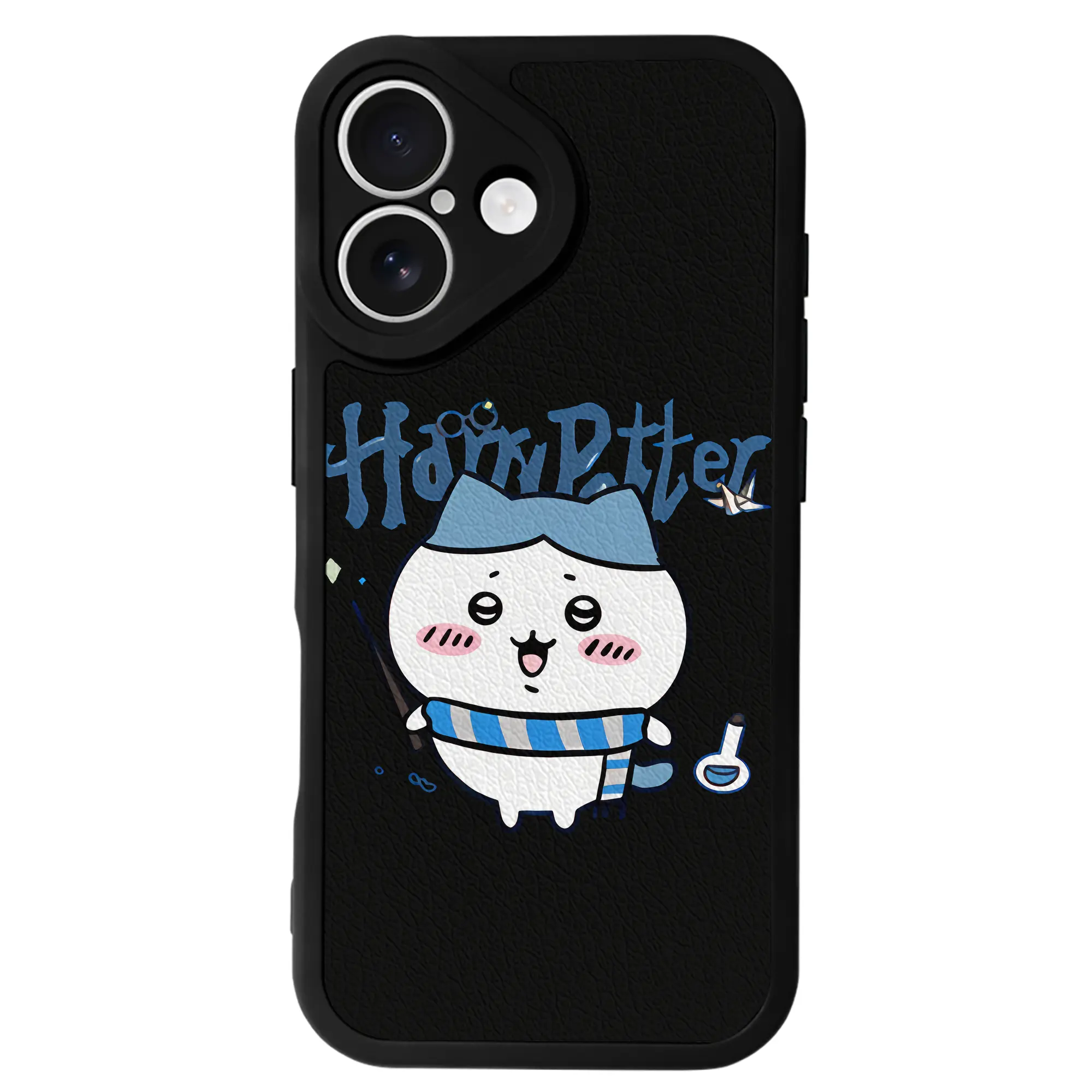 ちい が わ グッズ ハチワレ - IPhone 16シリーズ対応 ・ シリコンスマホケース ・ レザー調 ・ 高精度フィット ・ 耐衝撃 ・ ワイヤレス充電対応 ・ 精密カット